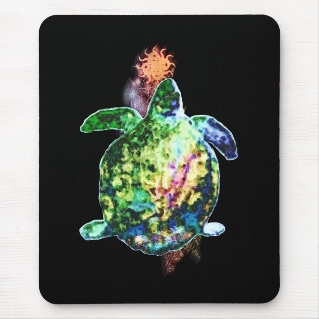 The Cosmic Color Bringer Mouse Pad (Front)