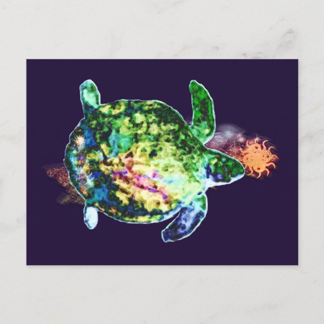 The Cosmic Color Bringer Postcard (Front)