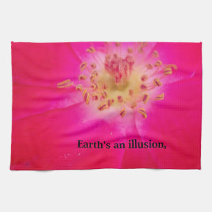 The Cosmic Rose: Nature's Deception Towel