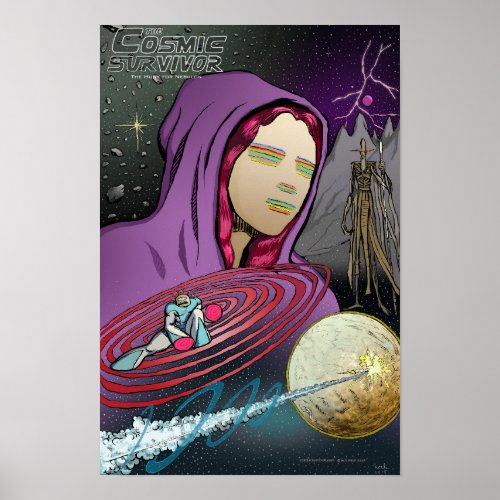 The Cosmic Survivor  _ Cosmic Epic Poster