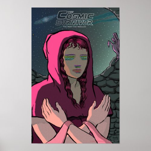 The Cosmic Survivor _ Space Witch Veritas  Poster