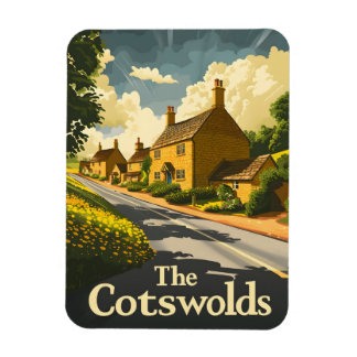 The Cotswolds England Vintage Magnet