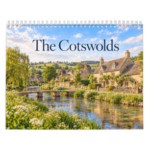 The Cotswolds English Countryside & Villages Calendar