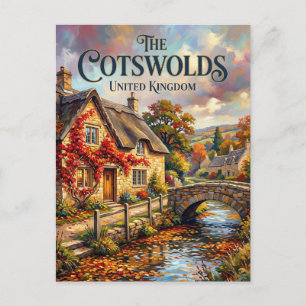 The Cotswolds United Kingdom Postcard