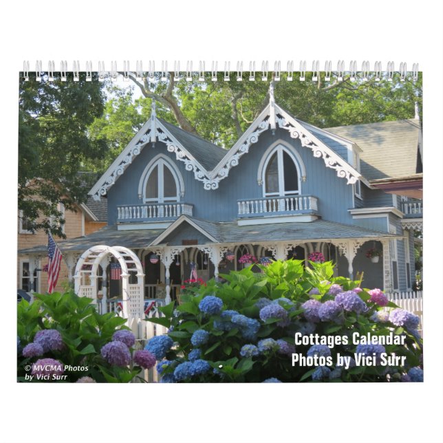 The Cottages of Martha's Vineyard Calendar (Cover)