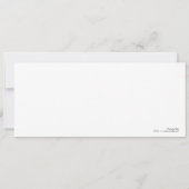 The Cotton Club flat card (Back)