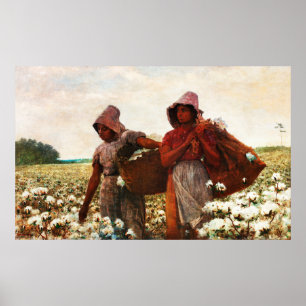 The Cotton Pickers by Winslow Homer Poster