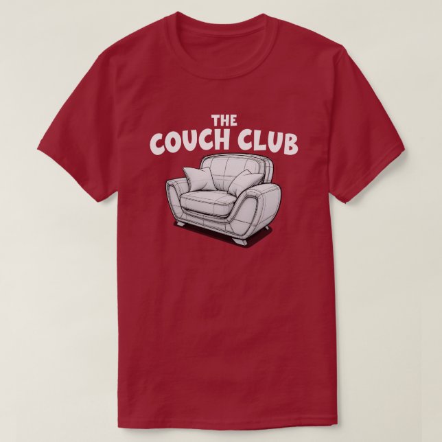 The Couch Club T-Shirt (Design Front)