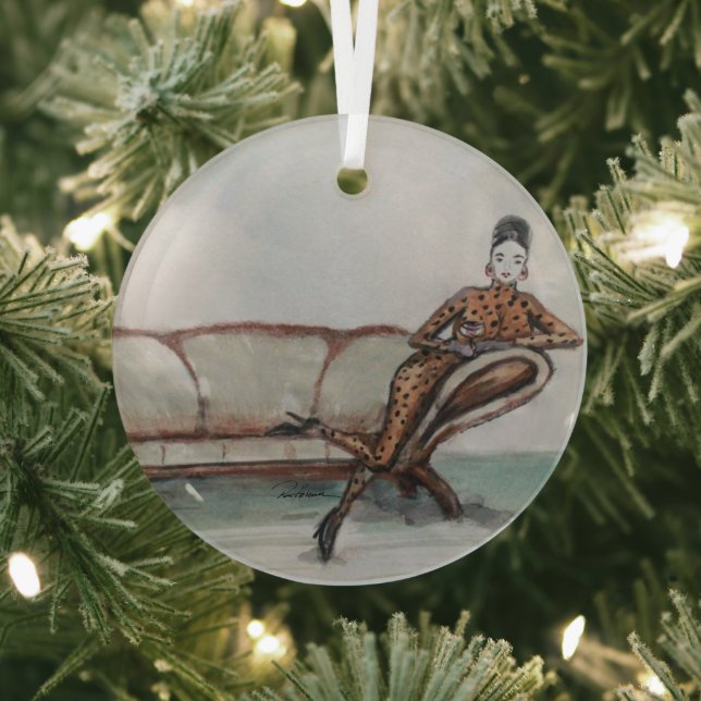 The Couch ... Glass Ornament (Insitu)