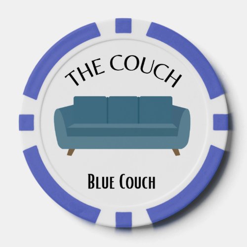 The Couch Poker Chips