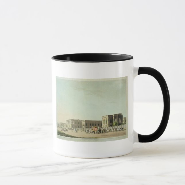 The Council House, Calcutta, plate 29 from 'Orient Mug (Right)