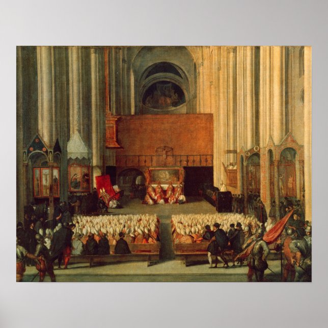 The Council of Trent, 4th December 1563 Poster (Front)