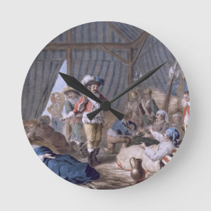 The Count of Harcourt (1601-66) shows his humanity Round Clock