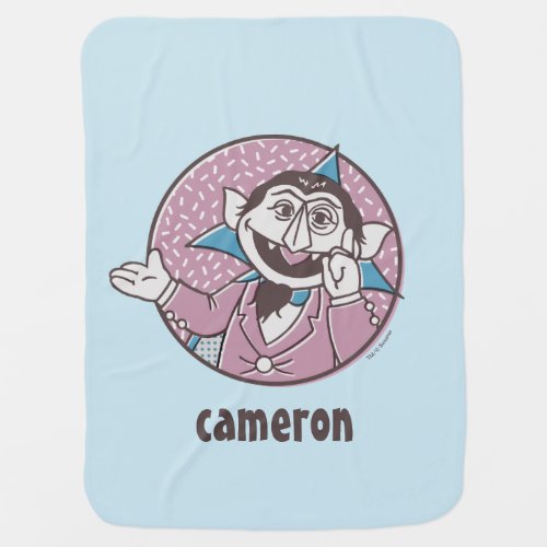 The Count  You Can Always Count On Me Baby Blanket