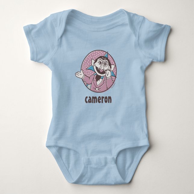 The Count | You Can Always Count On Me Baby Bodysuit (Front)