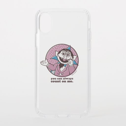 The Count | You Can Always Count On Me Speck iPhone X Case