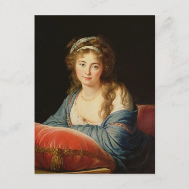 The Countess Catherine Vassilievna Skavronskaia Postcard (Front)