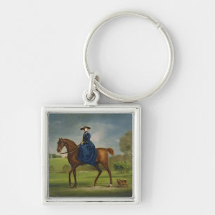 The Countess of Coningsby in the Costume of the Ch Keychain