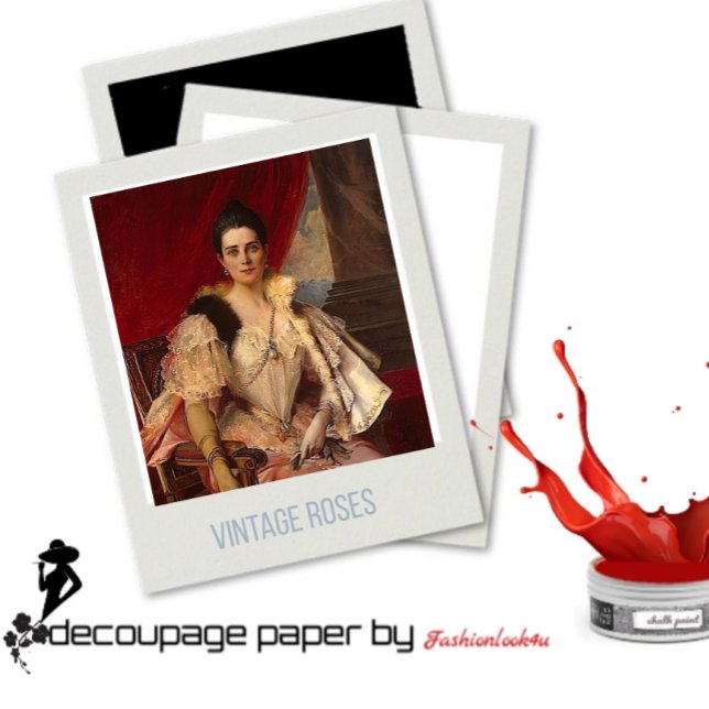 The Countess of Prussia Decoupage Paper (The Countess of Prusia )