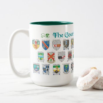 The Counties Of Ireland Mug by grandjatte at Zazzle