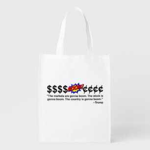 The Country Is Gonna Boom Grocery Bag