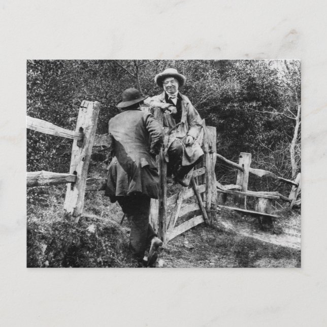 The Country Stile ~ Vintage 1859 Daguerre Photo Postcard (Front)