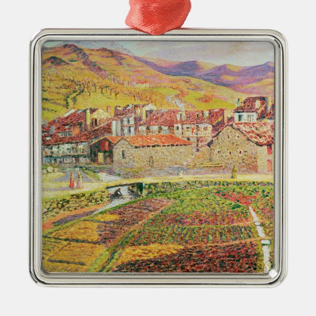 The Countryside Metal Ornament (Front)