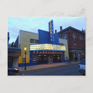 The County Theater Doylestown Pennsylvania Postcard