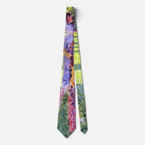 The Couple by Georges Seurat Vintage Pointillism Tie