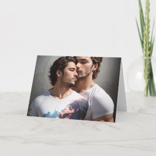 The Couple Gay Greetings Card