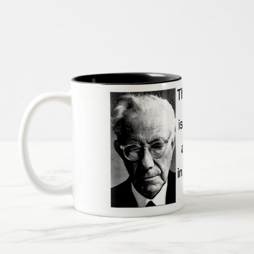 The Courage to Be Paul Tillich Two_Tone Coffee Mug