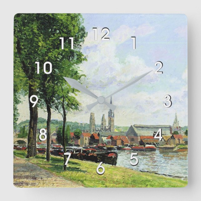 The Cours la Riene, Notre Dame Square Wall Clock (Front)