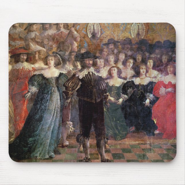 The Court Ball Mouse Pad (Front)