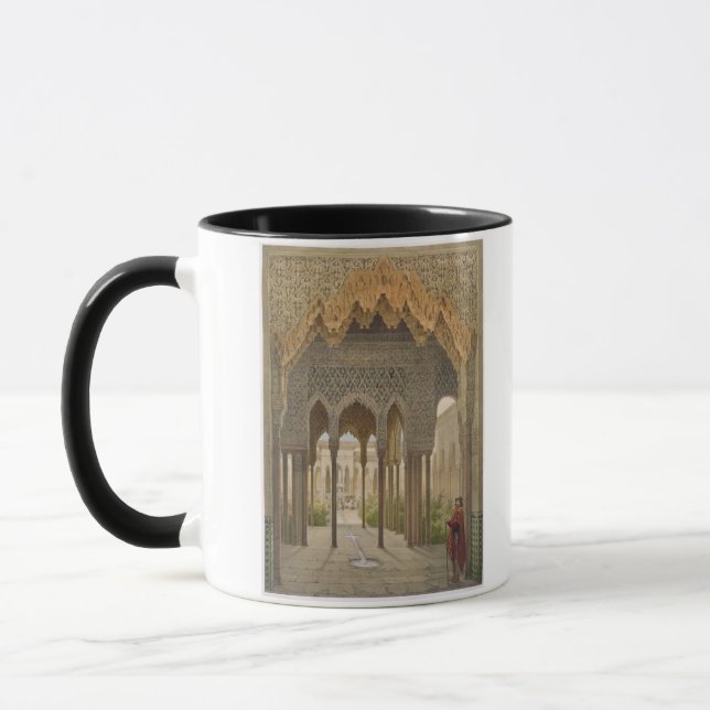 The Court of the Lions, the Alhambra, Granada, 185 Mug (Left)