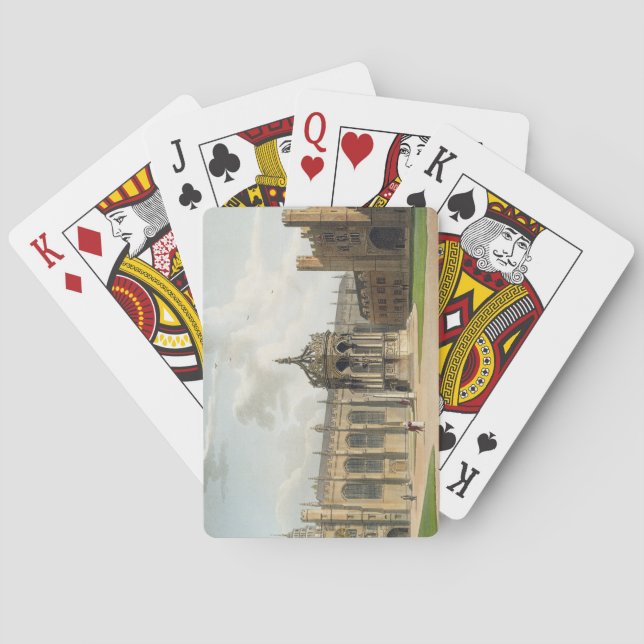 The Court of Trinity College, Cambridge, from 'The Poker Cards (Back)