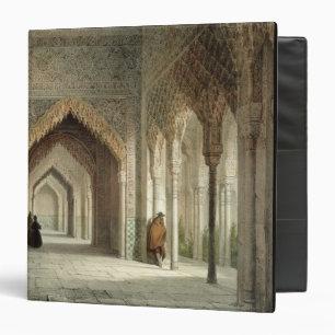 The Court Room of the Alhambra, Granada, 1853 (lit Binder