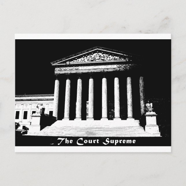 The Court Supreme Postcard (Front)