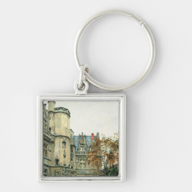 The Courtyard of the Museum of Cluny, c.1878-80 Keychain (Front)