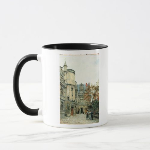 The Courtyard of the Museum of Cluny c1878_80 Mug