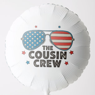 The Cousin Crew 250th Anniversary 4th Of July Balloon