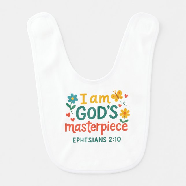 The Covenant child - Baby Bib (Front)