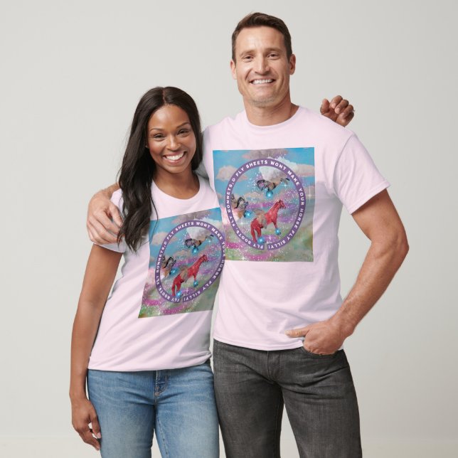 the cover of my kids book "fly boots" T-Shirt (Unisex)