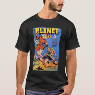 The cover of Planet Comics #55 | Vintage Comic T-Shirt