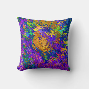 The cow is trippin'....... throw pillow