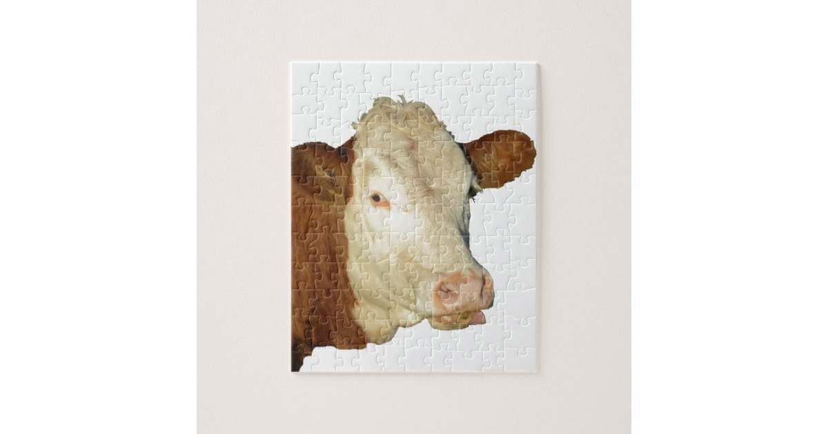 The Cow Jigsaw Puzzle | Zazzle