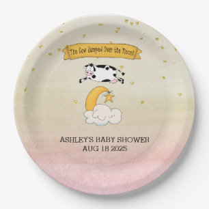 The Cow Jumped Over the Moon Book Theme Paper Pla Paper Plates