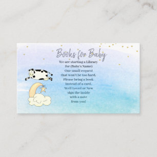 The Cow Jumped Over The Moon Boys Bring a Book Enclosure Card