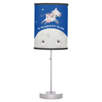 The cow jumped over the moon table lamp