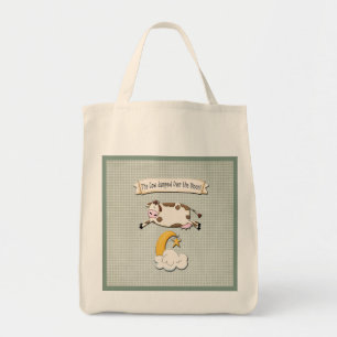 The Cow Jumped Over the Moon Tote Bag