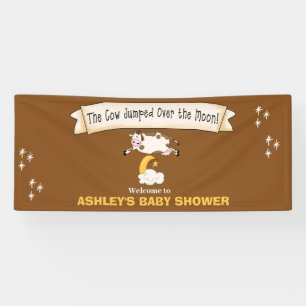 The Cow Jumped Over the Moon Welcome Banner